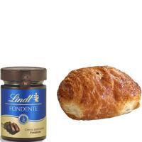 Mini Croissant con creme di cioccolato Lindt / Caffarel - QUEENS CAFFÈ BISTROT