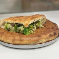 Pizza a ruoto ripiena scarola - Bristoforno Caserta