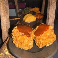 Polpette di pulled pork con impanatura corn flakes - Royal Burger ad Acerra