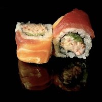 91.Rainbow roll - ASAKA SUSHI