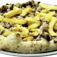 Pizza Salsiccia e Patatine - Panuozzo e Pizza da Tina Capaccio
