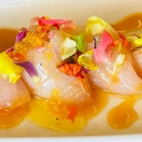 108 Carpaccio di ricciola - SHINKO SUSHI