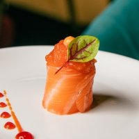 Gunkan spicy sake 2pz - Moko Sushi