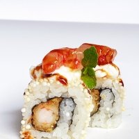 BURRATA ROLL - Ikura Sushi Sorrento