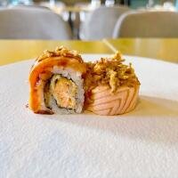 Salmon Cotto Roll - Ikura Sushi Sorrento