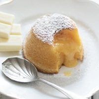 Soufflé al cioccolato bianco - Miza Sushi Pompei