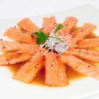 Carpaccio salmone (4pz) - Miza Sushi Pompei