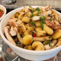 polpo arrostito e patate - Madegra Salerno Food