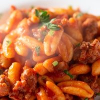 Cavatiello al ragù - Caffè Centrale Capaccio