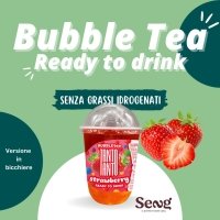 BUBBLE tea fragola - Oro Nero Caffè - P.zza San francesco
