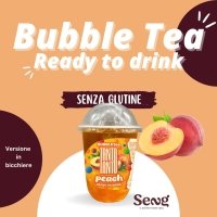 BUBBLE tea pesca - Oro Nero Caffè - P.zza San francesco