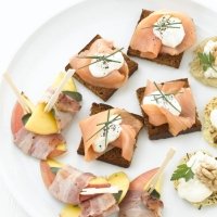 TARTINE DI SALMONE E BACON - Demo Bari Ristorante