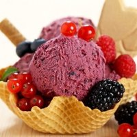 Frutta mista con gelato - Demo ristorante