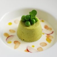 flan di piselli - Demo ristorante
