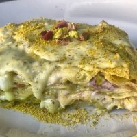 LASAGNA AL PESTO DI PISTACCHIO E SPECK - Tre G Food