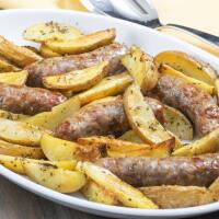 SALSICCIA CON PATATE AL FORNO - Tre G Food