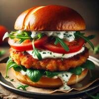 P4 CRISPY BURGER STRACCIATELLA - Degù Ham