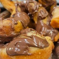 Pizza fritta con Nutella - Pizzeria Sampieri Atzè