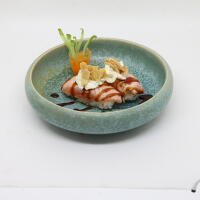 100 - NIGIRI Black Flambè Salmone - Sushi D'Oro