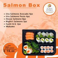 801 - Salmon Box - Sushi D'Oro