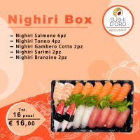 802 - Nigiri Box - Sushi D'Oro