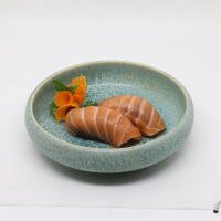 90 - NIGIRI Black Salmone (RISO NERO) - Sushi D'Oro