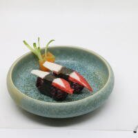 92 - NIGIRI Black Surimi (RISO NERO) - Sushi D'Oro