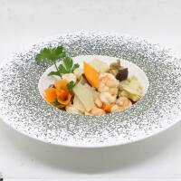 361 - Gamberi Funghi e Bambù - Sushi D'Oro