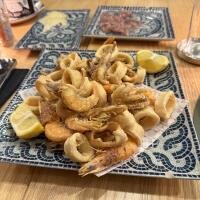 Frittura di gamberi e calamari - Gusto Agropoli