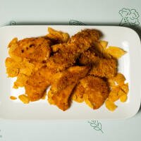 Straccetti di pollo al forno impanati ai Cornflakes - Sponzami