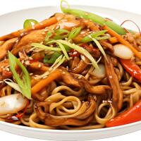 YAKISOBA VEGETARIANO E SALSA DI SOIA - Lo Sparviero