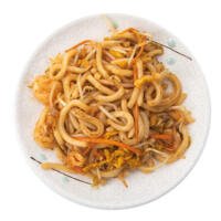 UDON GAMBERI VERDURE E SALSA DI SOIA - Lo Sparviero