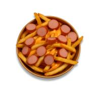 Patate stick con wustel e salsa Burg's - Burg’s burger Taranto