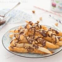 Straccetti fritti con nutella kinder bueno - Pizzeria Napul'è