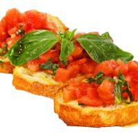 BRUSCHETTE CLASSICHE -  5 pezzi - Giza Caffè Gelateria molfetta