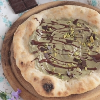 Pizza alla nutella e pistacchio - Speedy Pizza