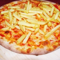 margherita con patatine - Speedy Pizza