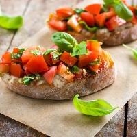 maxi bruschetta ai pomodorini - Speedy Pizza