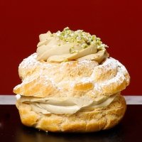 Zeppola con crema al pistacchio - Antonio Ventieri