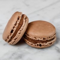 Macaron al cioccolato fondente - Antonio Ventieri