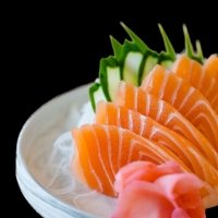 Sashimi salmone (4pz) - Miza Sushi Pompei