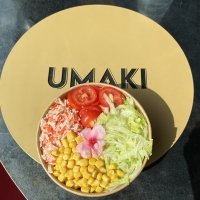 POKE LIGHT- Riso bianco, surimi, insalata, mais pomodorini, maionese - Umaki Salerno